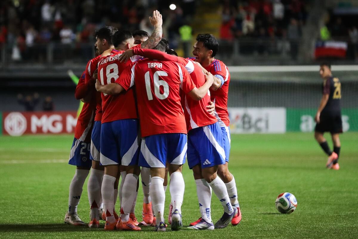 En su último partido venció ajustadamente por 2-1 a Perú en el Bicentenario de La Florida. Foto: Agencia Aton.