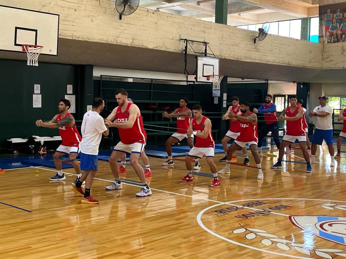 La Roja del Básquet jugará en Argentina. Crédito: Federación Chilena de Básquetbol