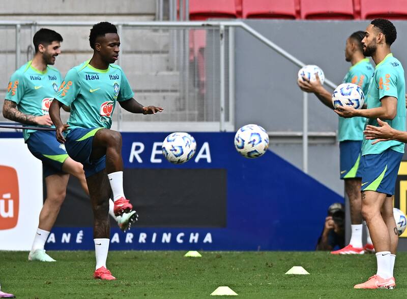 La verdeamarela visita a Argentina este martes. (Foto: EFE)
