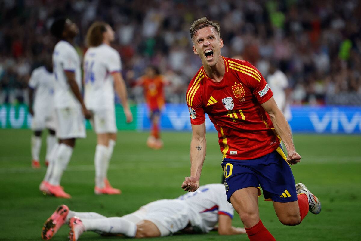 España disputará la final de la Eurocopa ante Inglaterra. EFE