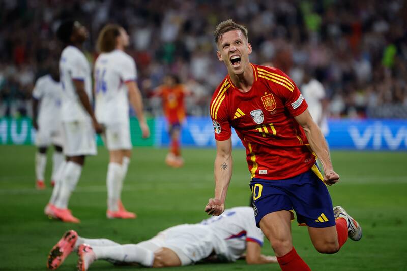 España disputará la final de la Eurocopa ante Inglaterra. EFE