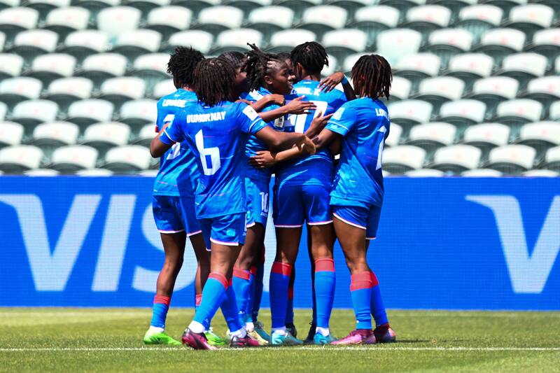 La mayoría de las futbolistas que integran la Selección de Haití juegan en el fútbol francés. Foto: FIFA.
