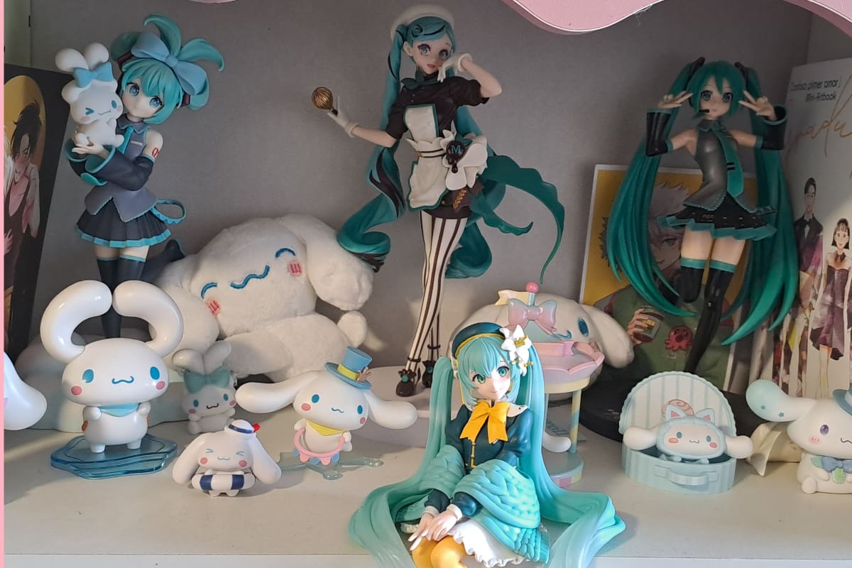 Miku cuenta con una gran cantidad de figuras distintas.