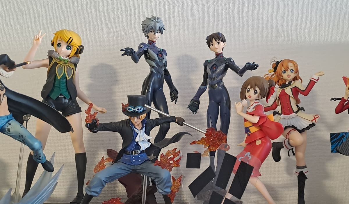 Kaworu y Shinji fueron las primeras figuritas que compré por cuenta propia.