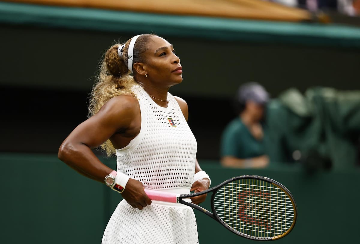 La menor de las Williams no resistió una lesión en la rodilla derecha. Foto: EFE.
