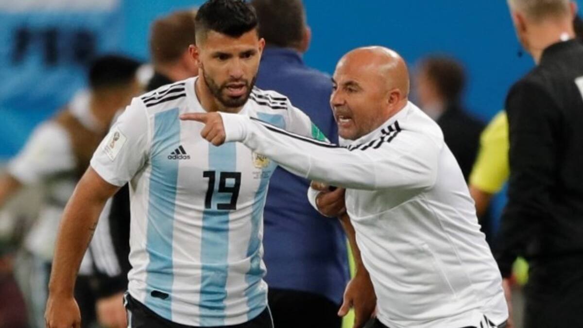 Kun Agüero no se guardó nada y destrozó a Jorge Sampaoli: “Era imposible que saliera bien”