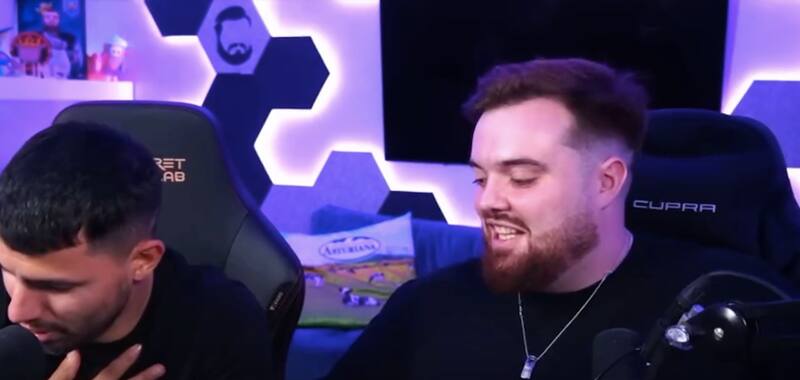 Sergio Aguero sufrió una arritmia en plena transmisión de Twitch. Foto: Aton.