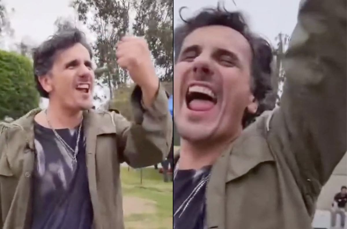 VIDEO | Mientras grababa un reality: así celebró Sergio Lagos el ascenso de Lota Schwager