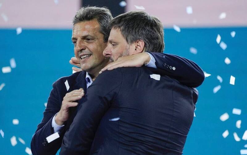 Candidato presidencial Sergio Massa. Créditos: @unionxlapatria