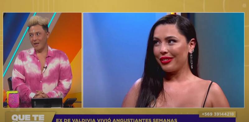 Sergio Rojas reveló que Daniela Aránguiz habría estado con atraso.