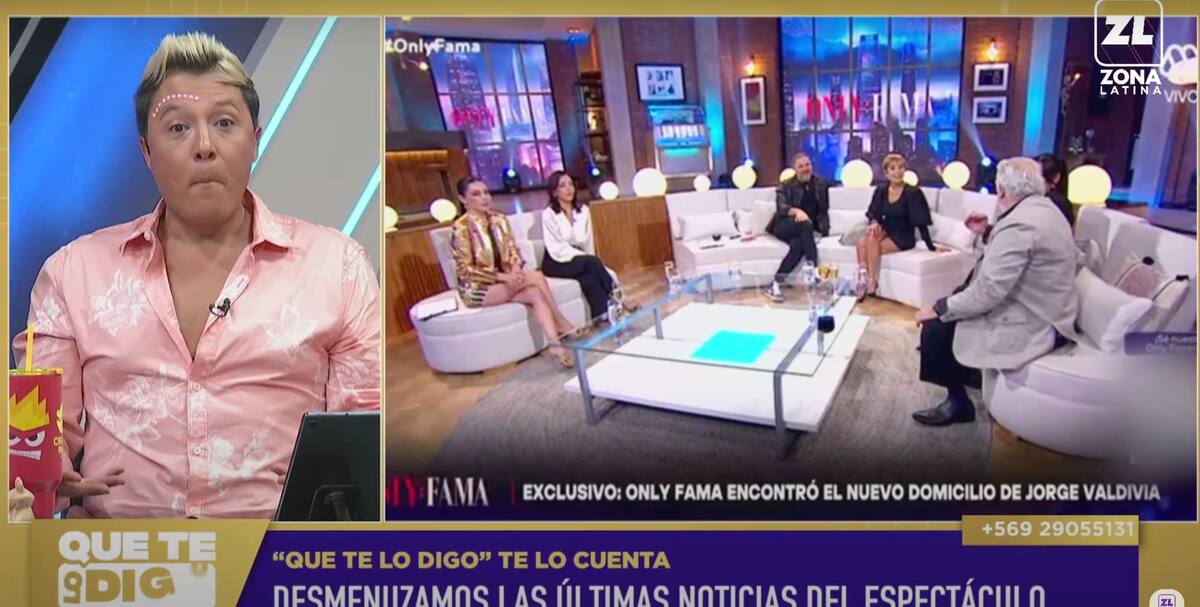 El periodista arremetió contra Mariela Sotomayor.