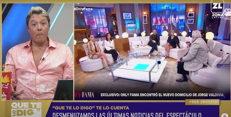 El periodista arremetió contra Mariela Sotomayor.