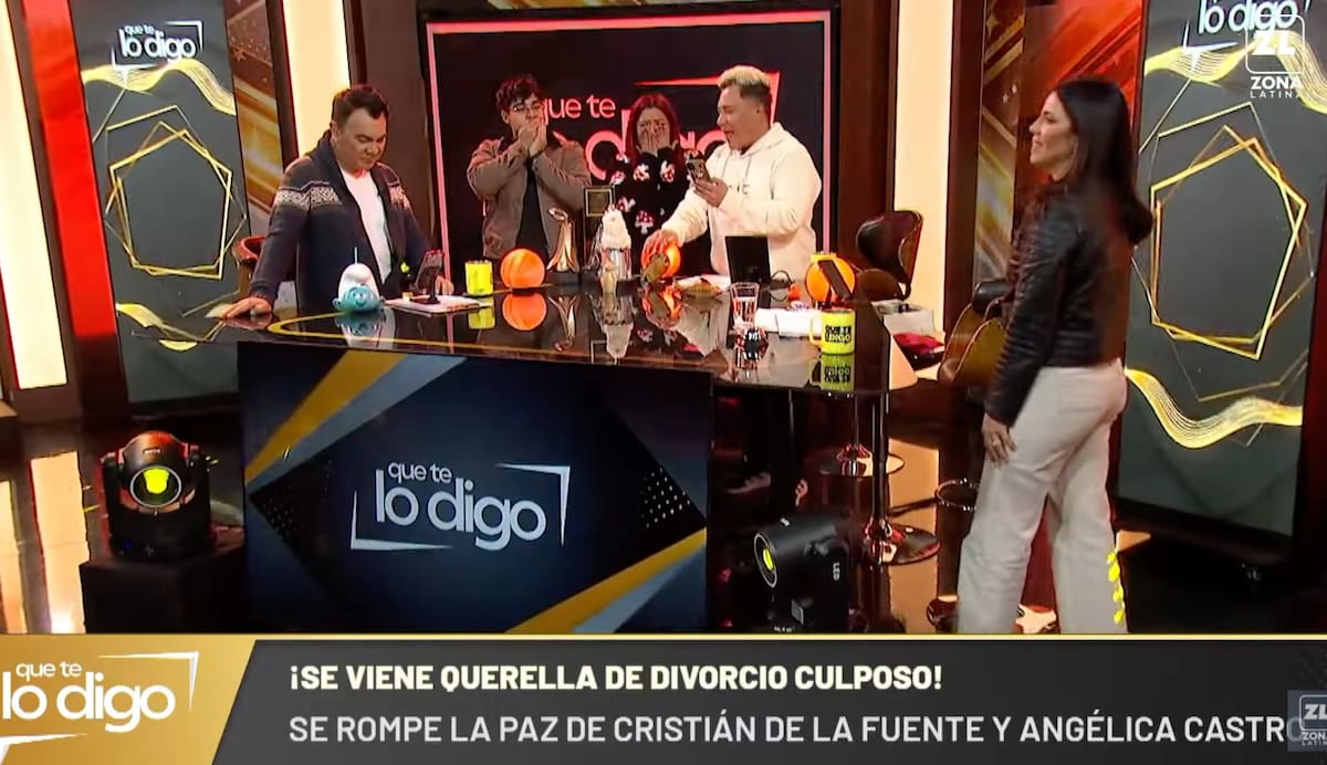 El animador reveló supuesta relación entre Angélica Castro y Ricardo Arjona.