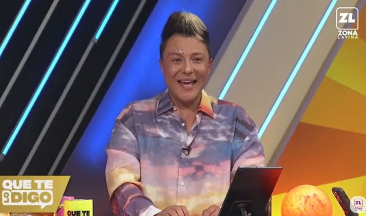 El periodista confirmó que Claudia Schmidt volverá a la TV. Créditos: Pantallazo Zona Latina