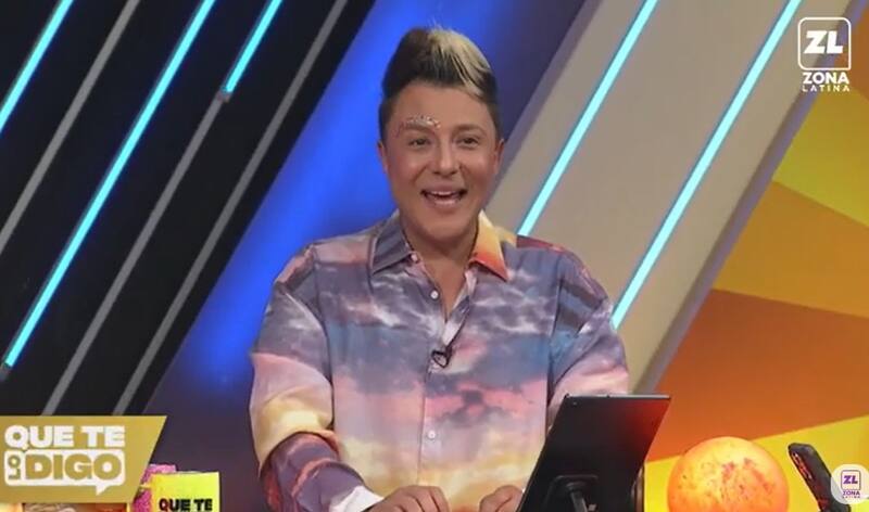 El periodista confirmó que Claudia Schmidt volverá a la TV. Créditos: Pantallazo Zona Latina