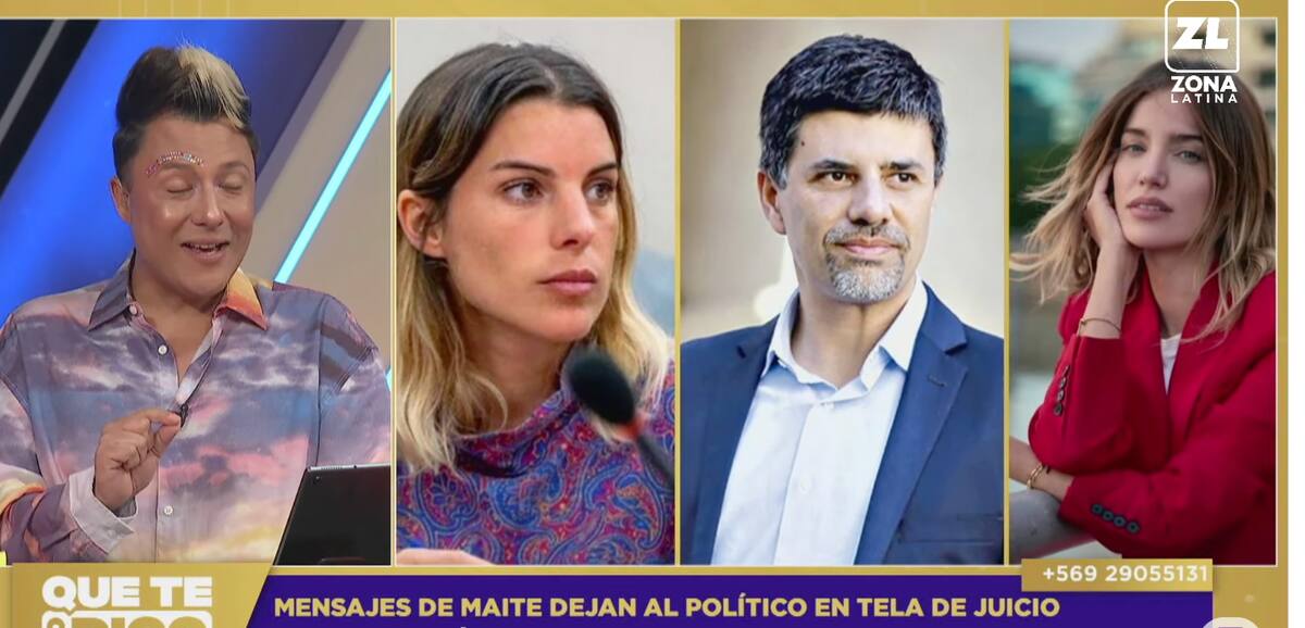 El periodista se comunicó con supuesta expareja de Marcelo Díaz.