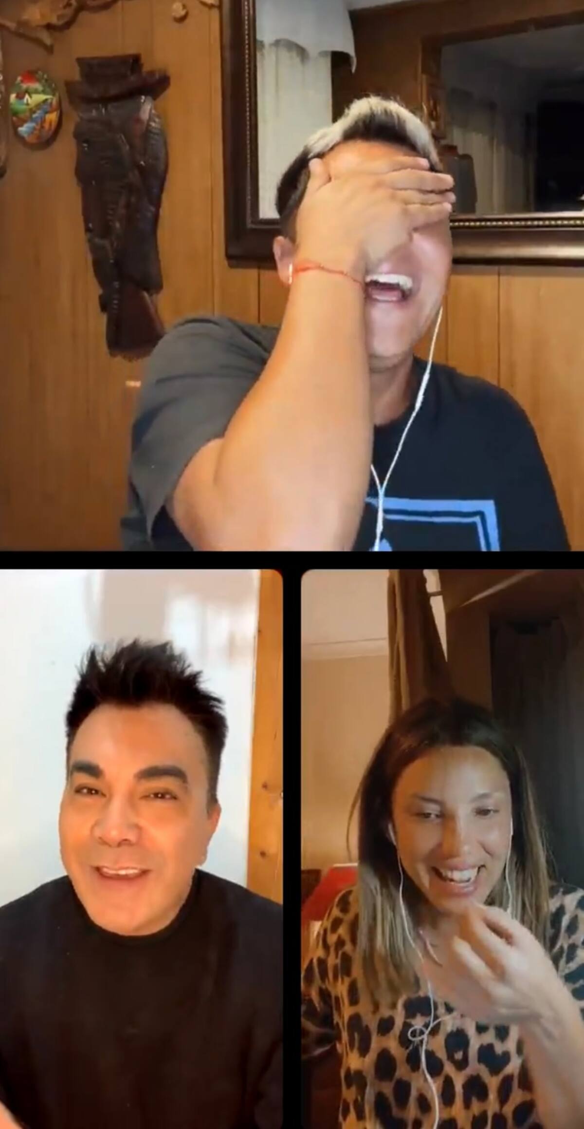 Luis Sandoval contó un rumor de Lisandra Silva.