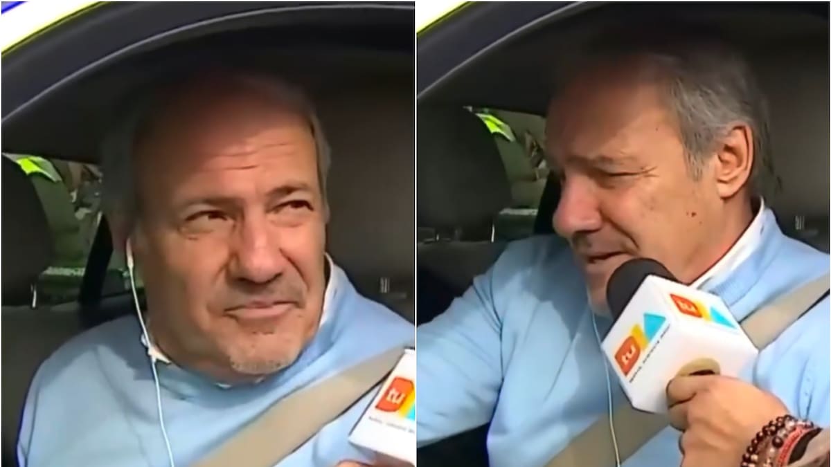 VIDEO | Supermán Vargas fue captado en plena fiscalización y vivió imperdible momento en vivo: “Era de Colo-Colo”