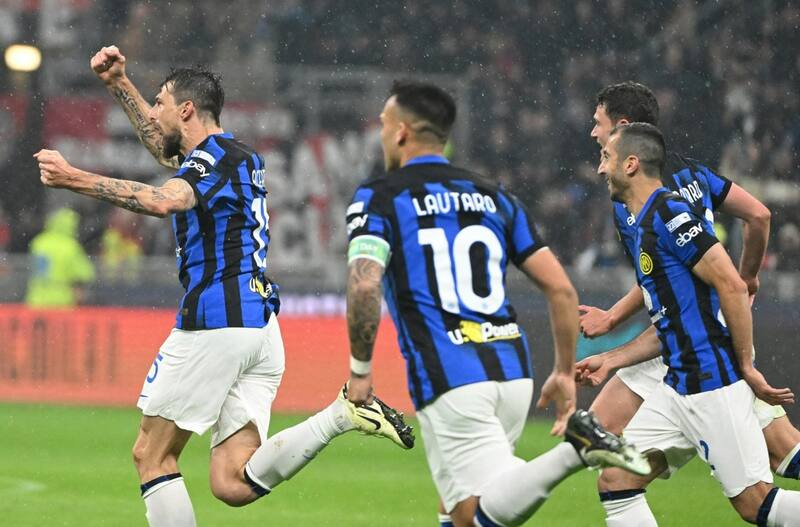 el Inter de Milán es campeón de Italia. Alexis Sánchez vio el partido en la banca. Foto: EFE.