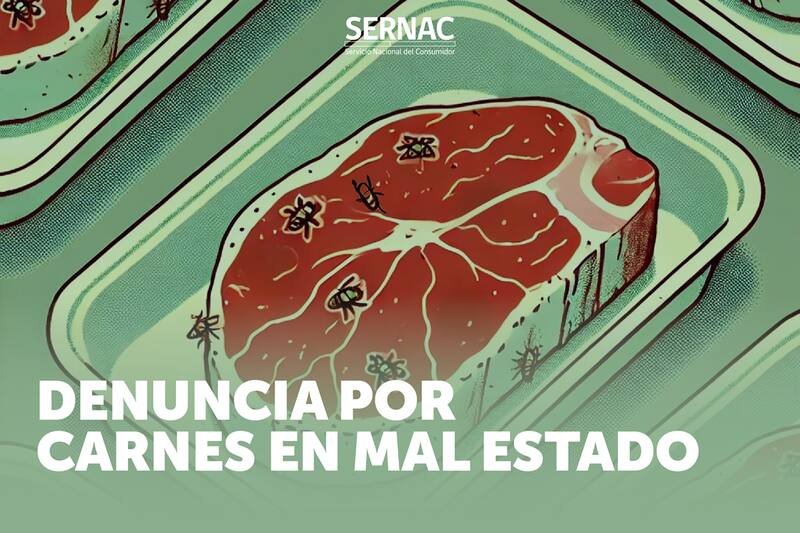 También se encontraron carnes rojas con hongos.