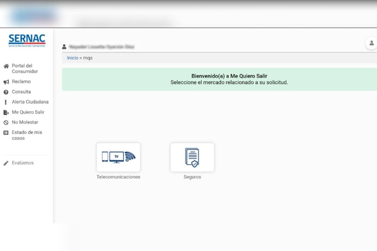 "Me Quiero Salir" Es la herramienta que ofrece el Servicio Nacional del Consumidor para desafiliarse de un servicio.