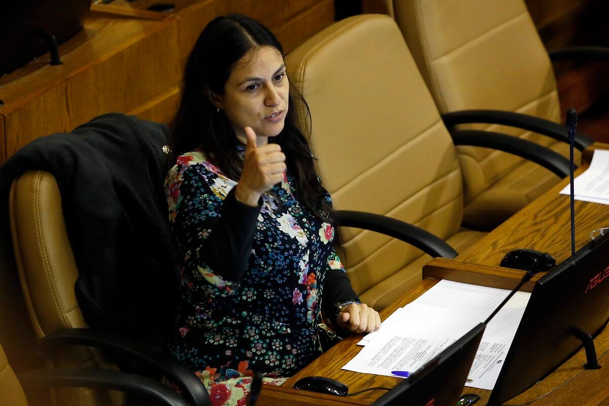 Valparaiso, 11 de octubre de 2018.
Diputada Francesca Muñoz participa de la sesion de la Camara de Diputados hoy 11 de octubre de 2018 en el Congreso Nacional.
Raul Zamora/Aton Chile