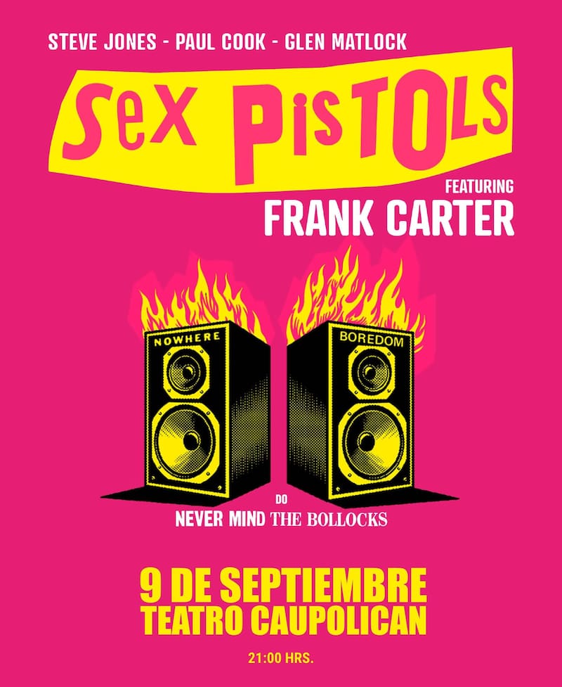 La banda regresa a nuestro país con Frank Carter a la cabeza.