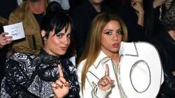 Shakira y Camila Cabello se encuentran en la Semana de la Alta Costura en París