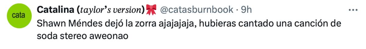 El cantate causó indignación.
