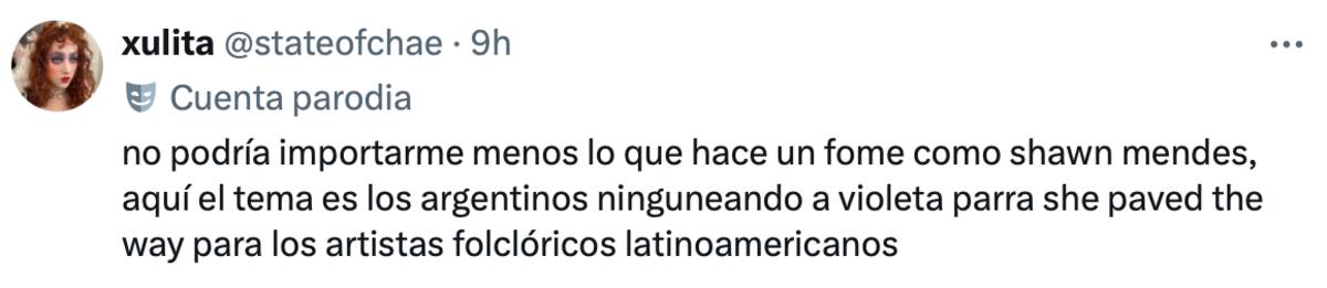 El cantate causó indignación.