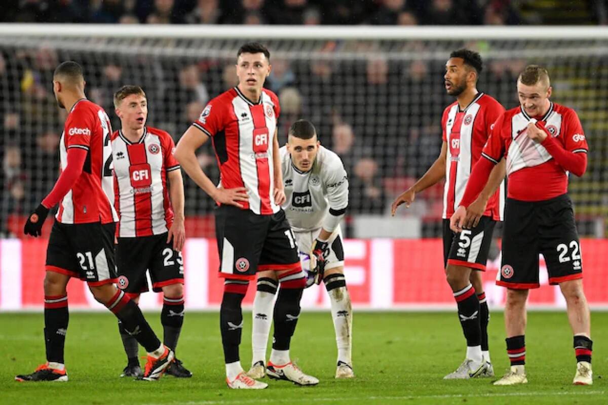 Sheffield United, le han convertido 100 goles en lo que va de Premier League.