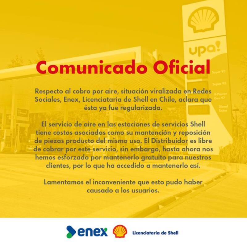 La empresa se refirió a la polémica aclarando la situación.