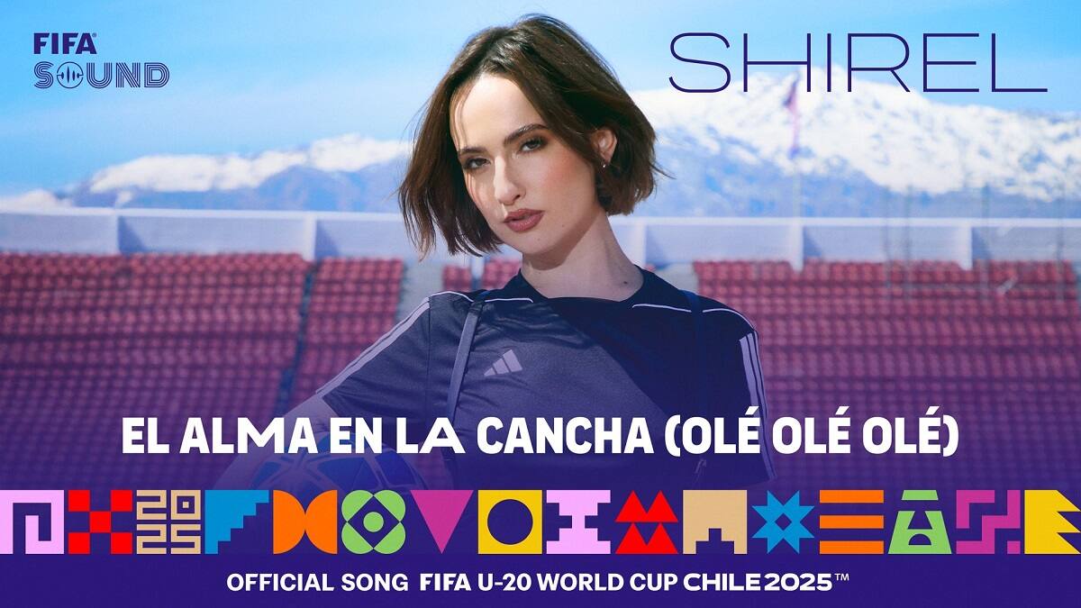 Shirel, cantante chilena que interpreta la canción oficial del Mundial Sub 20
