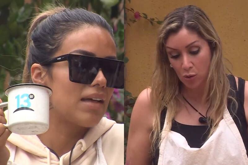 En medio de una actividad gastronómica, la influencer y la chica reality volvieron a discutir.