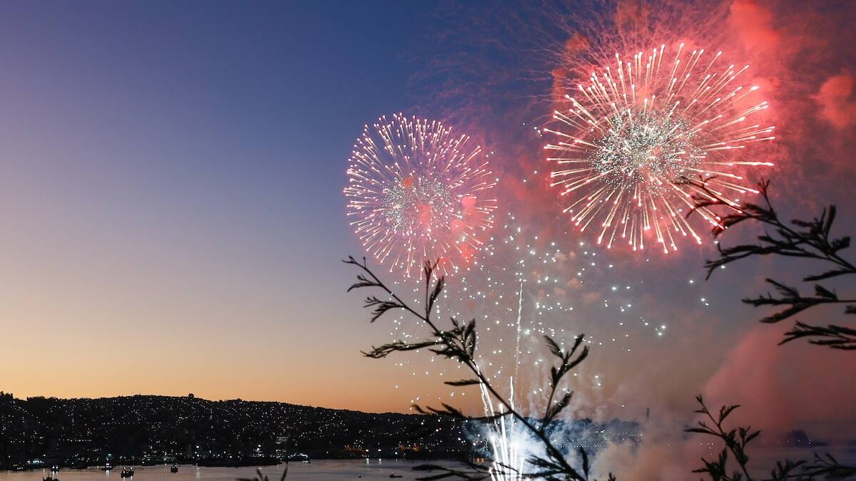 Fuegos artificiales en Valparaíso: Puntos de lanzamiento y tiempo de duración de este panorama por Año Nuevo 2026