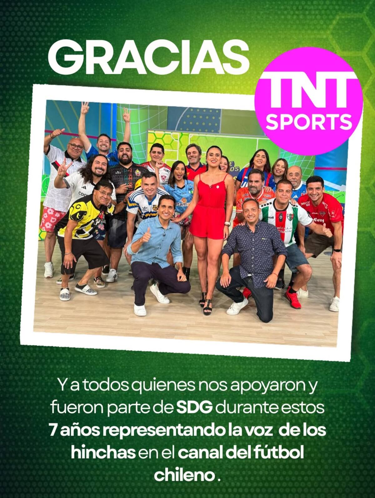 El programa deportivo se despide en TNT Sports.