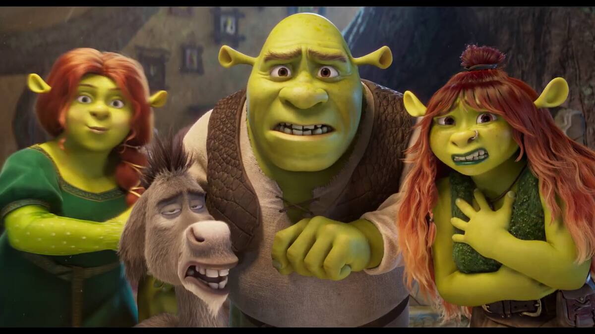 Como se puede observar, los personajes se ven muy diferentes a como aparecieron en Shrek Para Siempre, la entrega anterior que llegó en 2010.