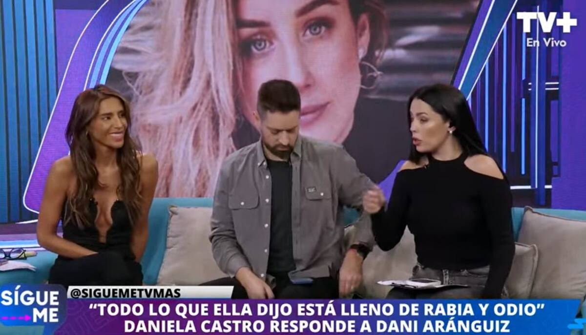 Daniela Aránguiz arremetió contra Daniela Castro. Créditos: Captura TV+