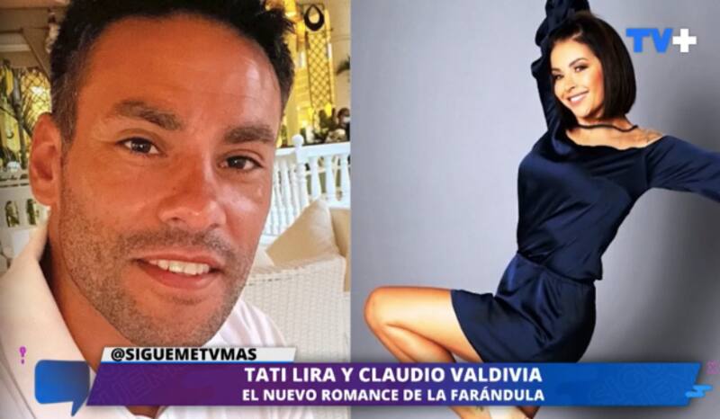 Aseguran que Claudio Valdivia tendría un romance con Thati Lira. Foto: TV+.