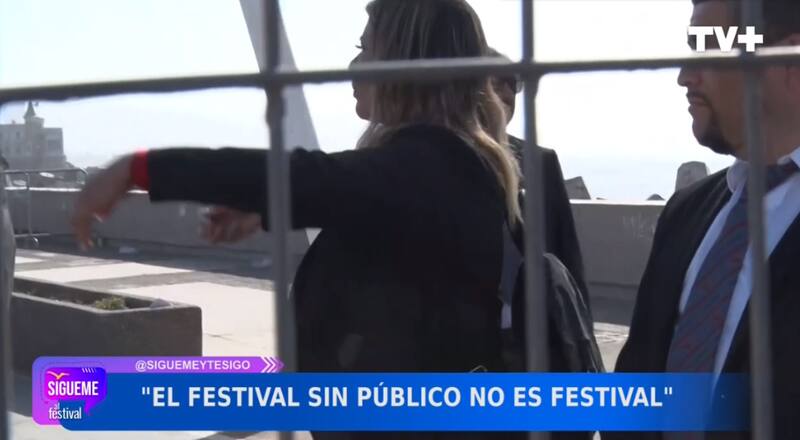 Mostró las imágenes de la denuncia de Carla Jara. / TV+