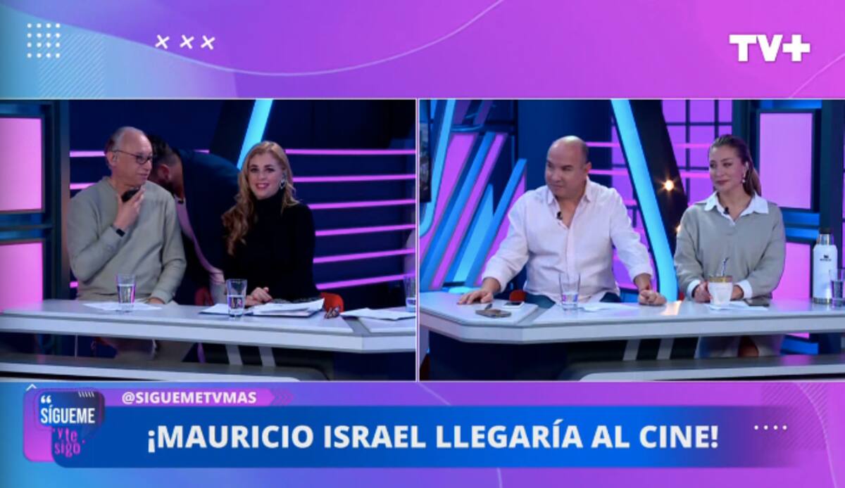 Mauricio Israel reveló que formará parte de nueva película de Sebastián Badilla. Foto: TV+.