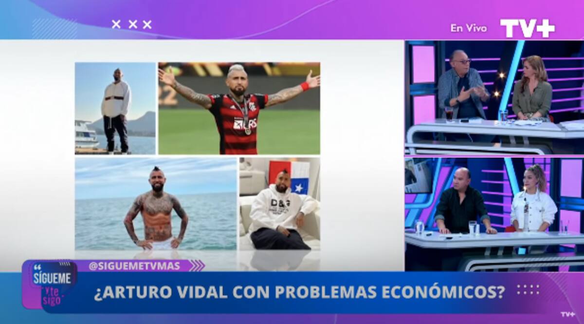 Mauricio Israel habla sobre antecedentes de la supuesta crisis económica de Arturo Vidal. Foto: TV+.