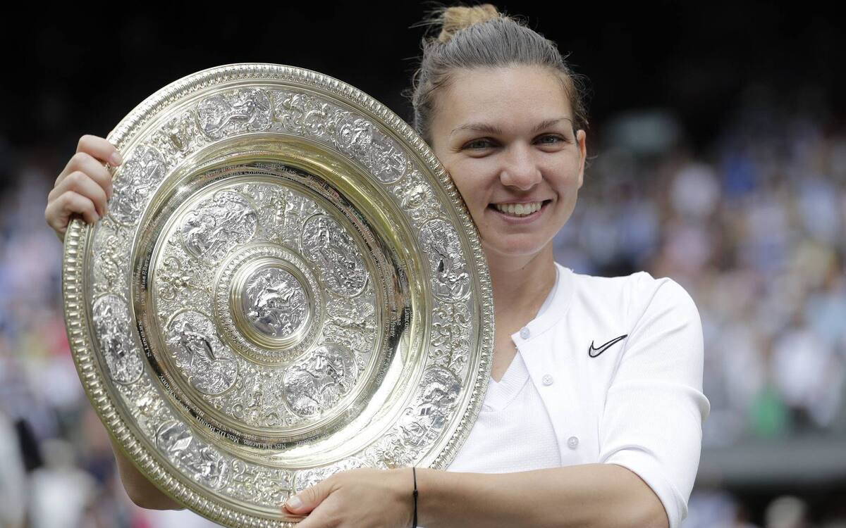 Halep ganó Wimbledon y Roland Garros.