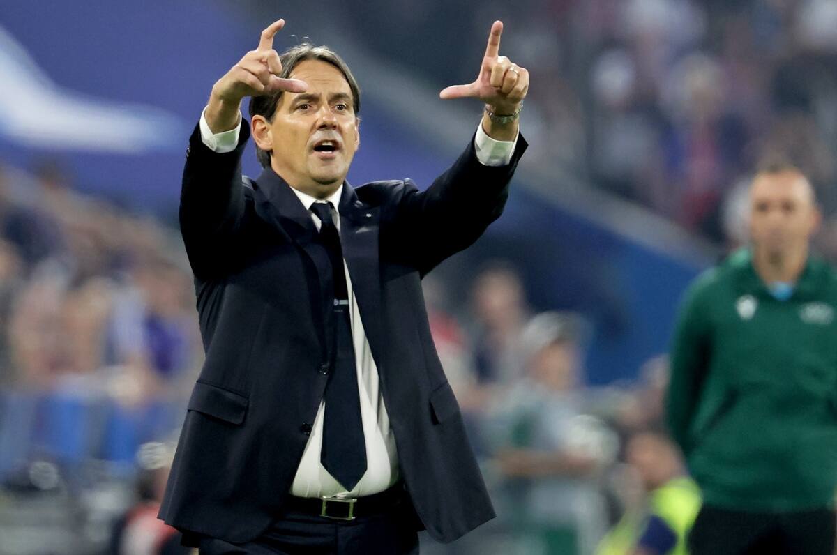 , (todavía) entrenador de Inter de Milán. EFE