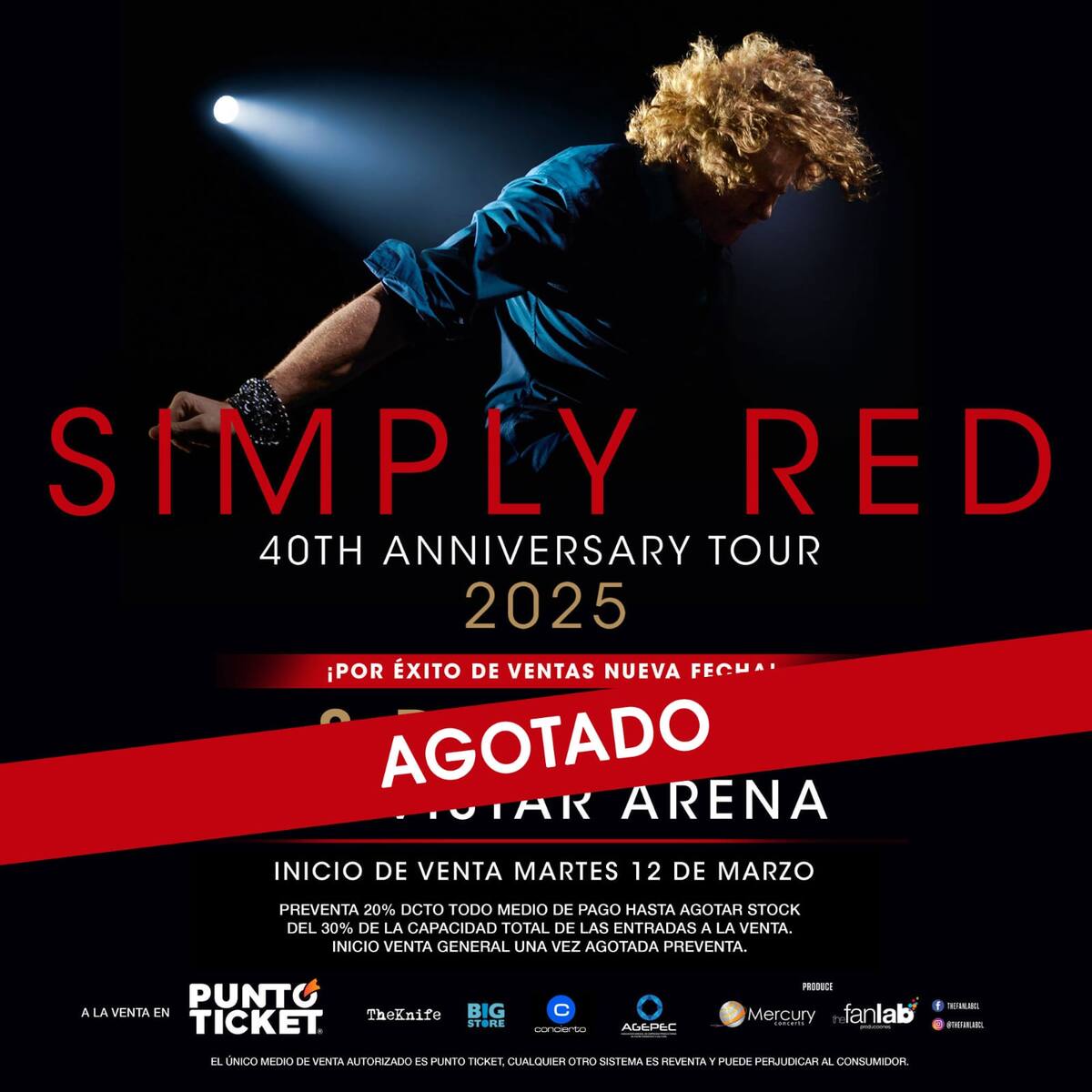 regresa a Chile con dos conciertos