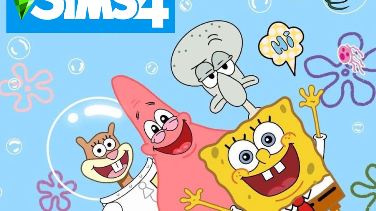 Jugadora de Sims 4 recrea icónicas casas de Bob Esponja