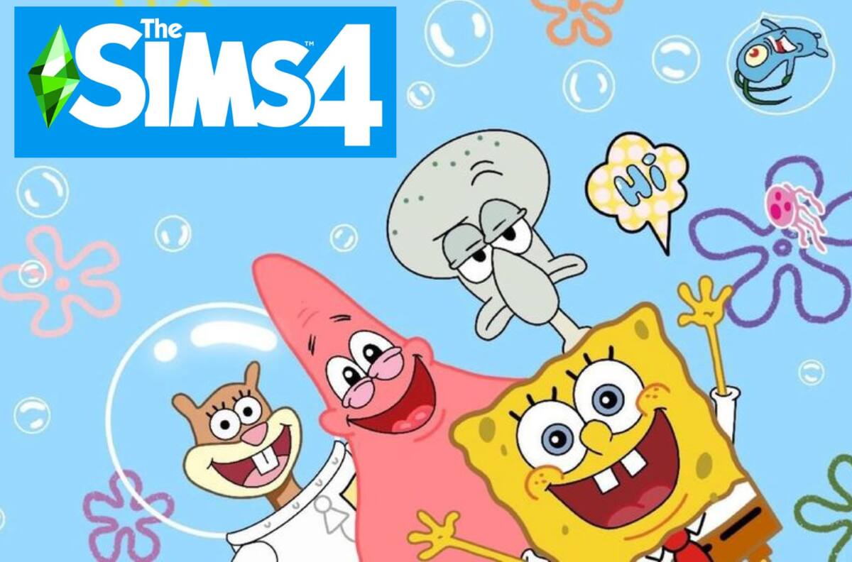 Jugadora de Sims 4 recrea icónicas casas de Bob Esponja