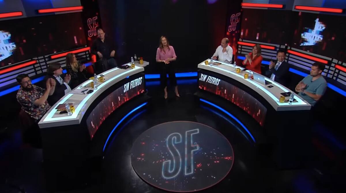 El equipo de "Sin Filtros". Foto: Youtube.