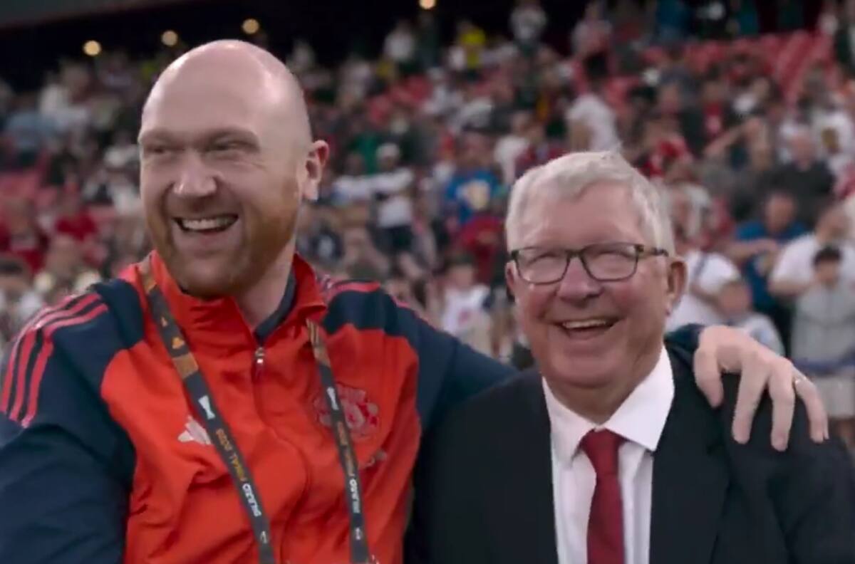 La mítica visita que tuvo Manchester United a minutos de disputar la final de Europa League