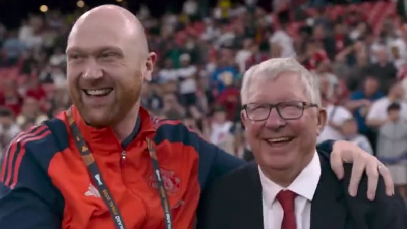 La mítica visita que tuvo Manchester United a minutos de disputar la final de Europa League